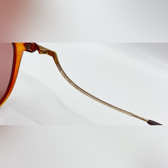 Vintage Viennaline 1479 Brown Oval Sunglasses Frames Only - Picture 7 of 8